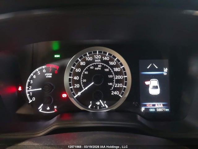 12571868 :رقم المزاد ، 5YFBPRBE0LP094408 vin ، 2020 Toyota Corolla Le مزاد بيع