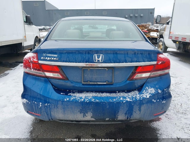 12571893 :رقم المزاد ، 2HGFB2F44DH037453 vin ، 2013 Honda Civic Lx مزاد بيع