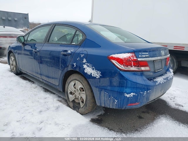 12571893 :رقم المزاد ، 2HGFB2F44DH037453 vin ، 2013 Honda Civic Lx مزاد بيع