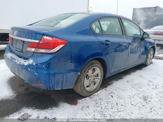 12571893 :رقم المزاد ، 2HGFB2F44DH037453 vin ، 2013 Honda Civic Lx مزاد بيع
