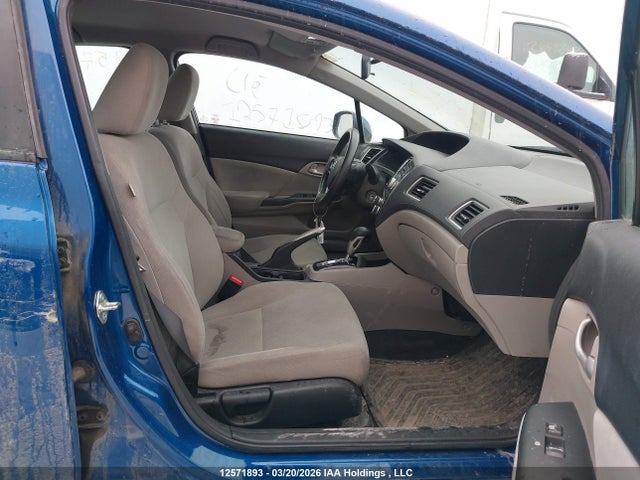 12571893 :رقم المزاد ، 2HGFB2F44DH037453 vin ، 2013 Honda Civic Lx مزاد بيع