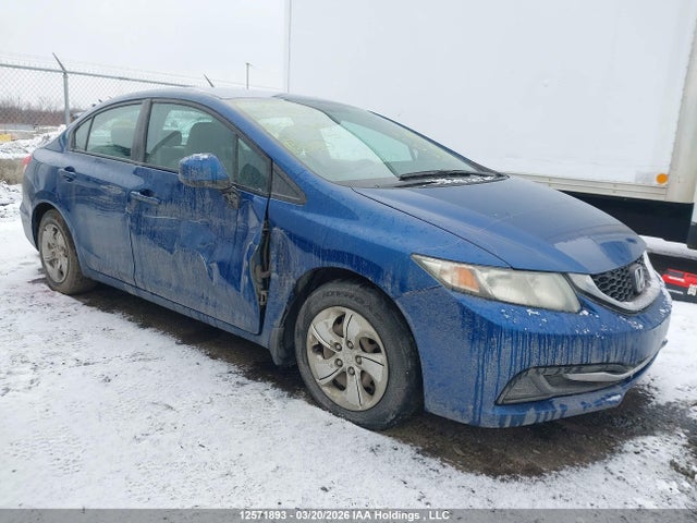 12571893 :رقم المزاد ، 2HGFB2F44DH037453 vin ، 2013 Honda Civic Lx مزاد بيع