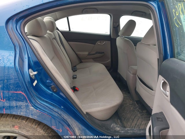 12571893 :رقم المزاد ، 2HGFB2F44DH037453 vin ، 2013 Honda Civic Lx مزاد بيع