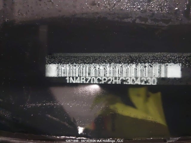 2017 Nissan Leaf S/sv/sl მანქანა იყიდება აუქციონზე, vin: 1N4BZ0CP2HC304230, აუქციონის ნომერი: 12571898