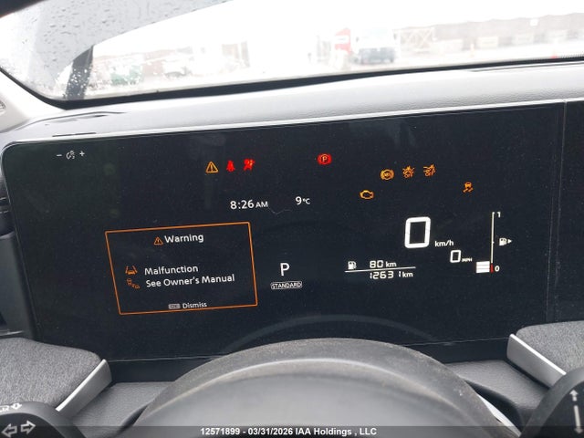12571899 :رقم المزاد ، 3N8AP6CA2SL413720 vin ، 2025 Nissan Kicks Sv مزاد بيع