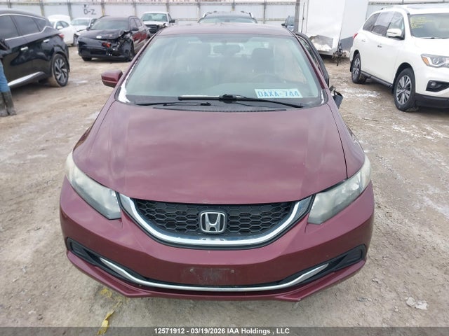 12571912 :رقم المزاد ، 2HGFB2F41FH053533 vin ، 2015 Honda Civic Lx مزاد بيع