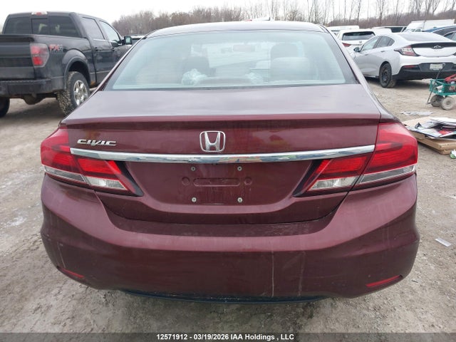 12571912 :رقم المزاد ، 2HGFB2F41FH053533 vin ، 2015 Honda Civic Lx مزاد بيع