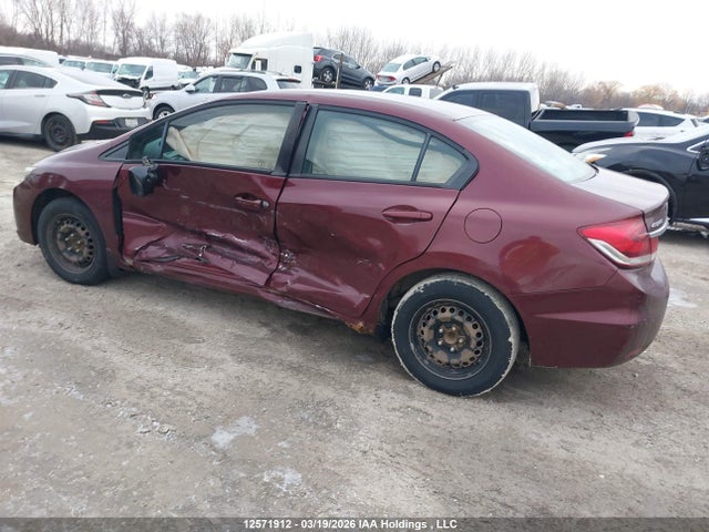 12571912 :رقم المزاد ، 2HGFB2F41FH053533 vin ، 2015 Honda Civic Lx مزاد بيع