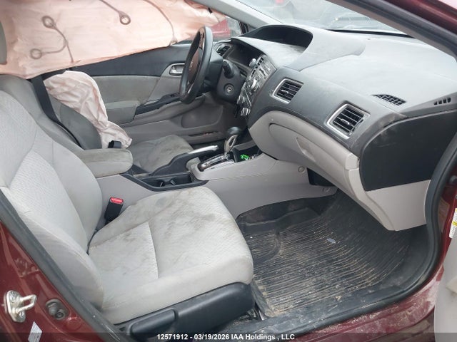 12571912 :رقم المزاد ، 2HGFB2F41FH053533 vin ، 2015 Honda Civic Lx مزاد بيع