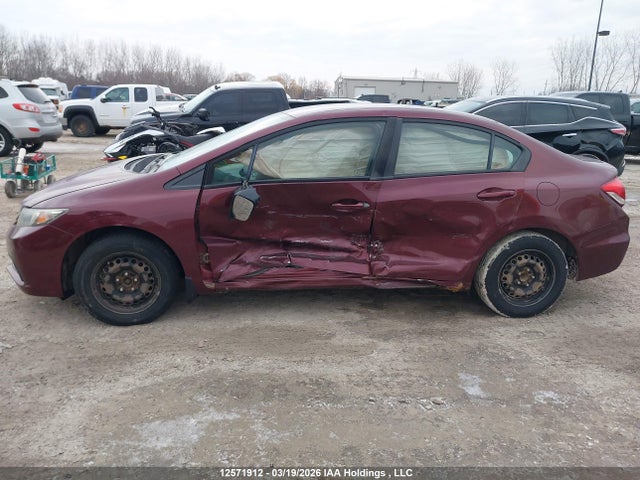 12571912 :رقم المزاد ، 2HGFB2F41FH053533 vin ، 2015 Honda Civic Lx مزاد بيع