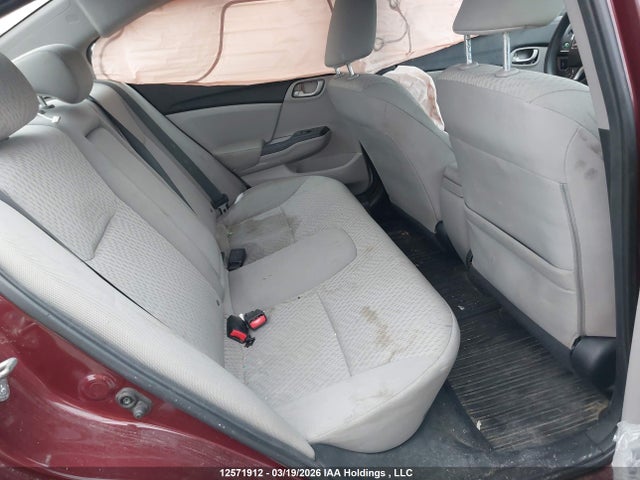 12571912 :رقم المزاد ، 2HGFB2F41FH053533 vin ، 2015 Honda Civic Lx مزاد بيع