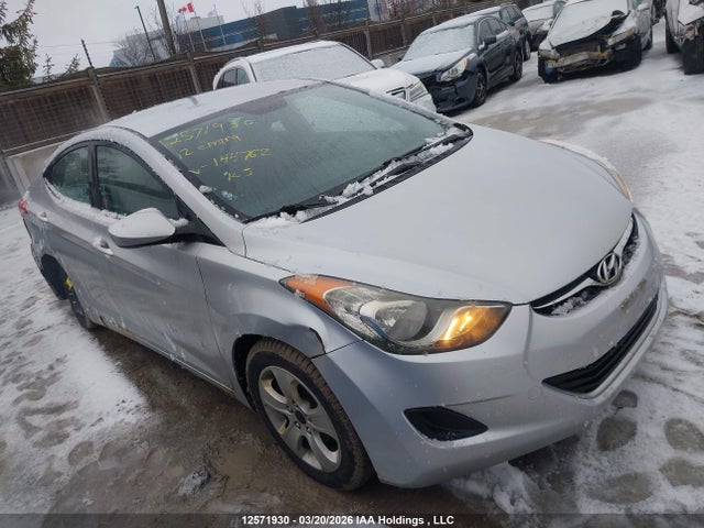 Продажа на аукционе авто 2012 Hyundai Elantra Gls/limited, vin: 5NPDH4AE7CH144762, номер лота: 12571930