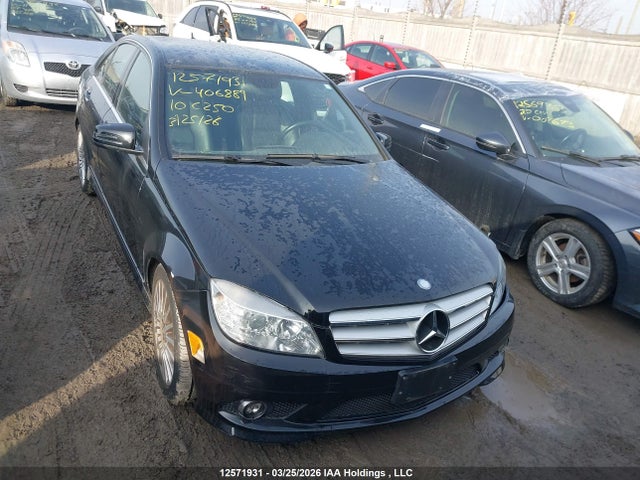 2010 Mercedes-benz C 250 4matic მანქანა იყიდება აუქციონზე, vin: WDDGF8FB8AF406889, აუქციონის ნომერი: 12571931