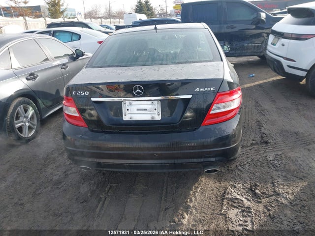 2010 Mercedes-benz C 250 4matic მანქანა იყიდება აუქციონზე, vin: WDDGF8FB8AF406889, აუქციონის ნომერი: 12571931