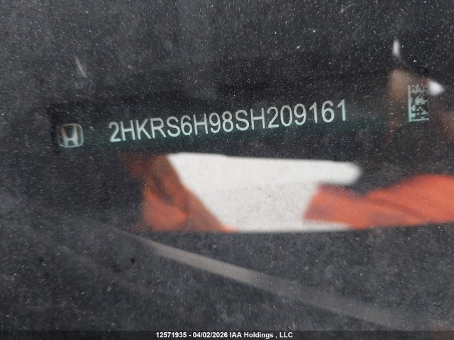 2HKRS6H98SH209161 Honda CR-V HYBRID