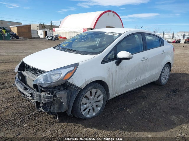 12571944 :رقم المزاد ، KNADN4A36F6517602 vin ، 2015 Kia Rio Ex/ex+/lx/lx+/sx مزاد بيع