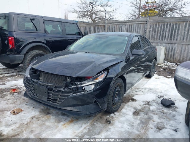 KMHLN4AJ7NU021677 Hyundai Elantra Hybrid Ultimate With Two-tone Interior