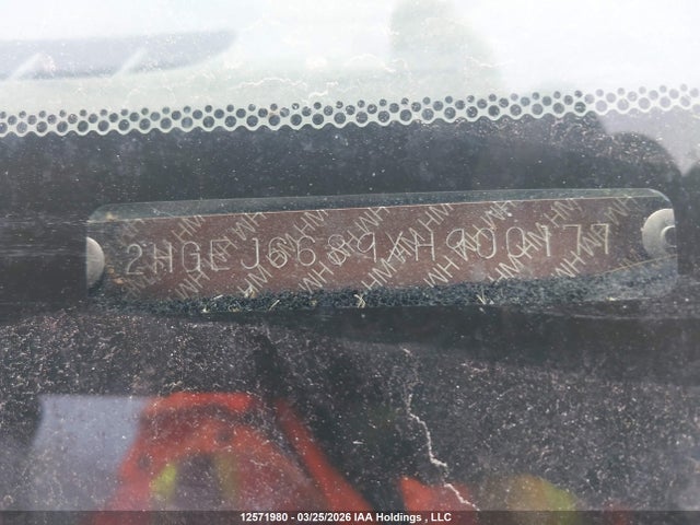 12571980 :رقم المزاد ، 2HGEJ6689XH900177 vin ، 1999 Honda Civic Ex-g مزاد بيع