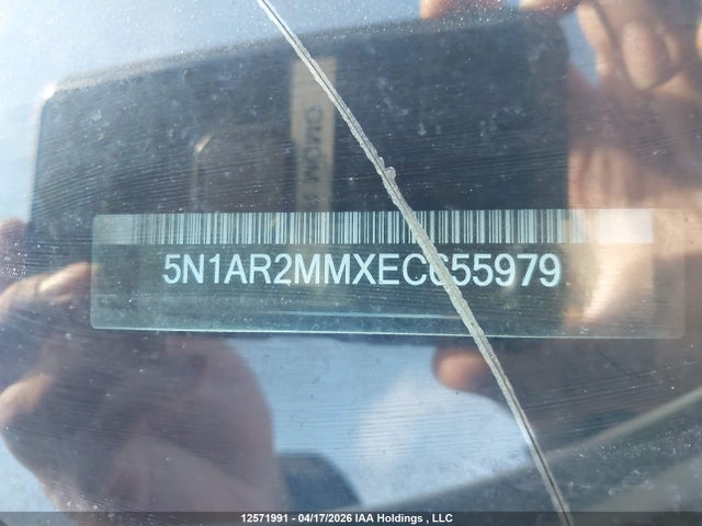 5N1AR2MMXEC655979 Nissan Pathfinder S/sv/sl/platinum