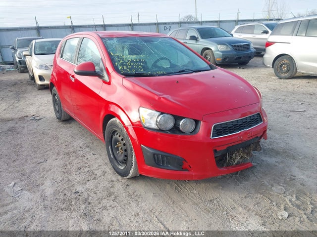 12572011 :رقم المزاد ، 1G1JC6SH9C4103862 vin ، 2012 Chevrolet Sonic Lt مزاد بيع