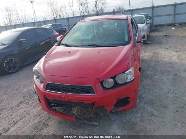 Aukcja sprzedaży 2012 Chevrolet Sonic Lt, vin: 1G1JC6SH9C4103862, numer aukcji: 12572011