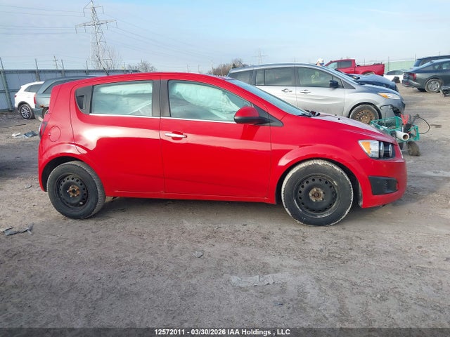 Aukcja sprzedaży 2012 Chevrolet Sonic Lt, vin: 1G1JC6SH9C4103862, numer aukcji: 12572011