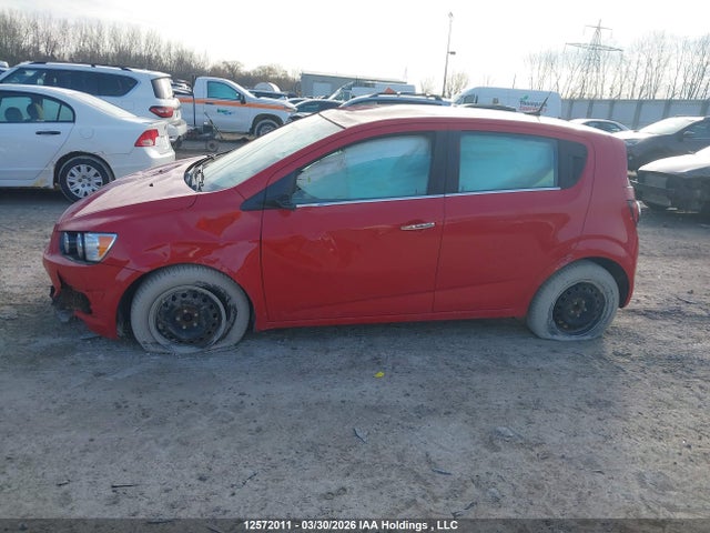 Aukcja sprzedaży 2012 Chevrolet Sonic Lt, vin: 1G1JC6SH9C4103862, numer aukcji: 12572011