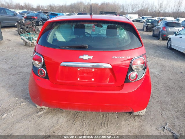 Aukcja sprzedaży 2012 Chevrolet Sonic Lt, vin: 1G1JC6SH9C4103862, numer aukcji: 12572011