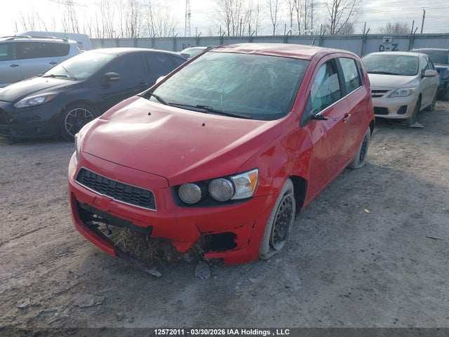Aukcja sprzedaży 2012 Chevrolet Sonic Lt, vin: 1G1JC6SH9C4103862, numer aukcji: 12572011