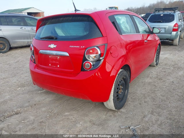 Aukcja sprzedaży 2012 Chevrolet Sonic Lt, vin: 1G1JC6SH9C4103862, numer aukcji: 12572011