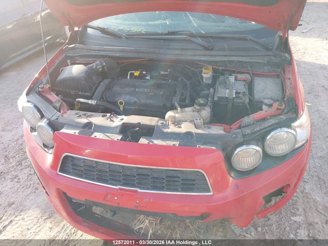 Aukcja sprzedaży 2012 Chevrolet Sonic Lt, vin: 1G1JC6SH9C4103862, numer aukcji: 12572011
