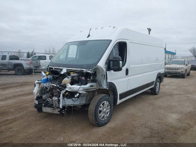 12572019 :رقم المزاد ، 3C6LRVDG2PE506137 vin ، 2023 Ram Promaster 2500 2500 High مزاد بيع