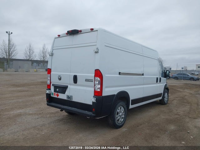 12572019 :رقم المزاد ، 3C6LRVDG2PE506137 vin ، 2023 Ram Promaster 2500 2500 High مزاد بيع