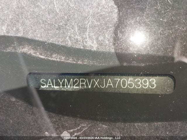 SALYM2RVXJA705393 Land Rover Range Rover Velar R-dynamic Hse/first Ed