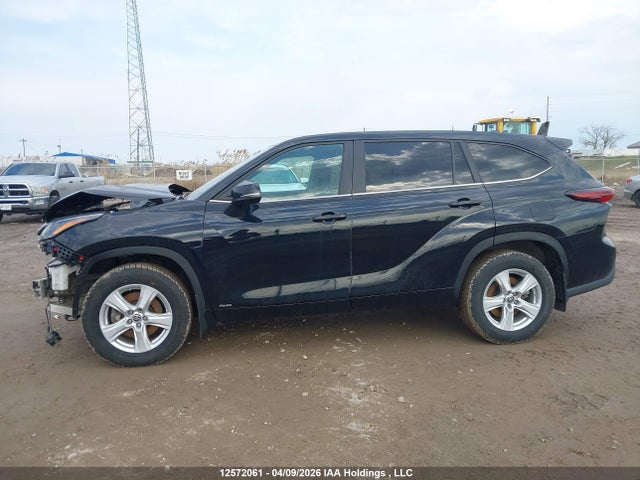2024 Toyota Highlander Hybrid Le მანქანა იყიდება აუქციონზე, vin: 5TDBBRCH3RS139316, აუქციონის ნომერი: 12572061