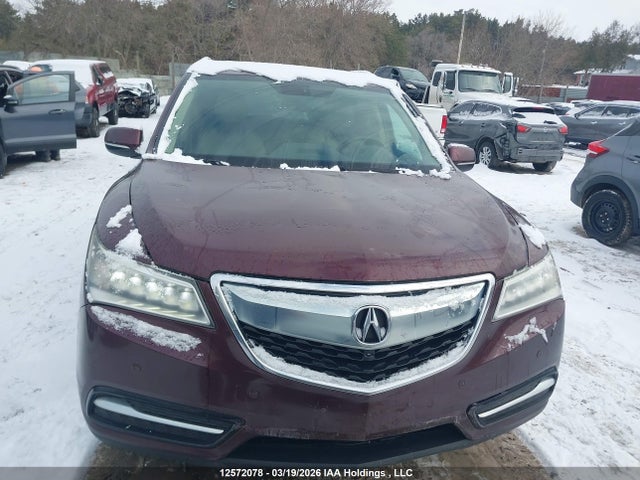 12572078 :رقم المزاد ، 5FRYD4H83EB502971 vin ، 2014 Acura Mdx Advance مزاد بيع