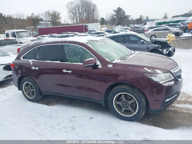 12572078 :رقم المزاد ، 5FRYD4H83EB502971 vin ، 2014 Acura Mdx Advance مزاد بيع