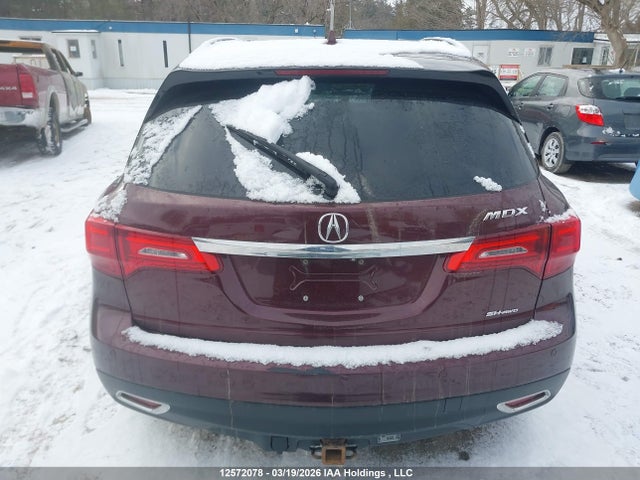 12572078 :رقم المزاد ، 5FRYD4H83EB502971 vin ، 2014 Acura Mdx Advance مزاد بيع