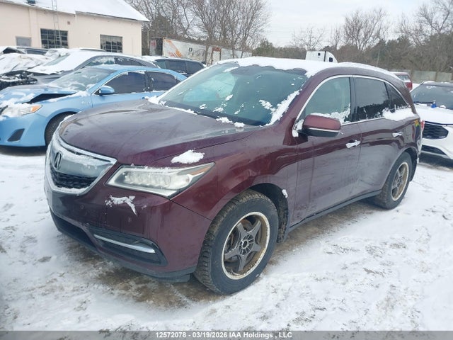 12572078 :رقم المزاد ، 5FRYD4H83EB502971 vin ، 2014 Acura Mdx Advance مزاد بيع