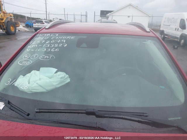 Aukcja sprzedaży 2020 Buick Encore Gx Preferred, vin: KL4MMCSL5LB103366, numer aukcji: 12572079