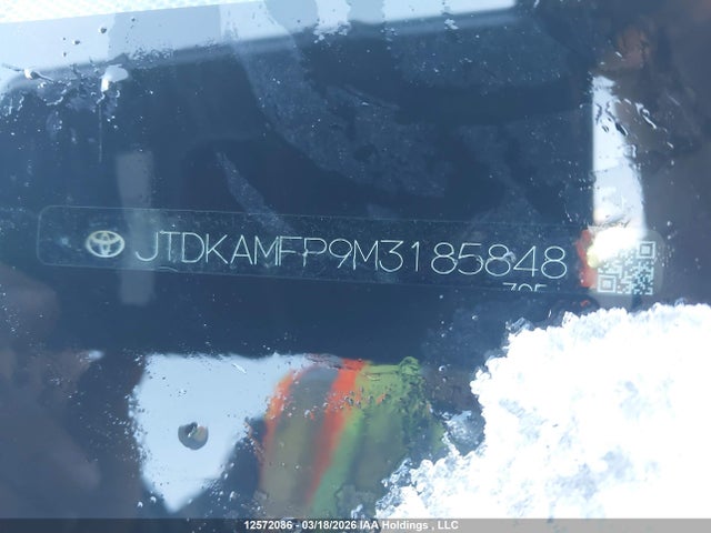 JTDKAMFP9M3185848 Toyota Prius