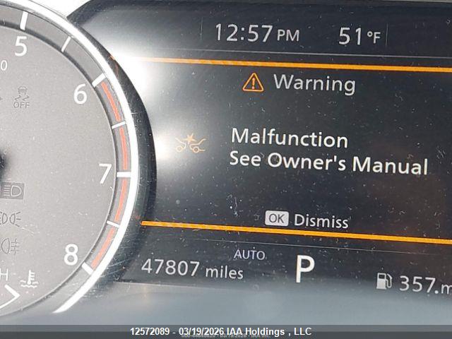 JN8BT3BB5RW422537 Nissan Rogue Sv Intelligent Awd