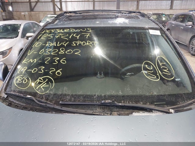 12572147 :رقم المزاد ، 2T3WF4DV3AW032802 vin ، 2010 Toyota Rav4 Sport مزاد بيع