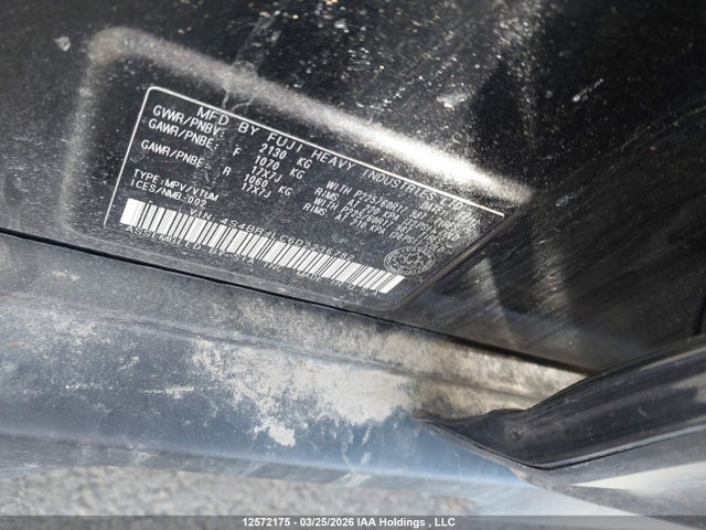 Aukcja sprzedaży 2013 Subaru Outback 3.6r Limited, vin: 4S4BRJLC6D2236782, numer aukcji: 12572175
