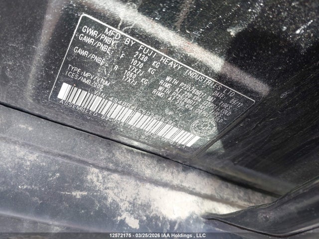 Aukcja sprzedaży 2013 Subaru Outback 3.6r Limited, vin: 4S4BRJLC6D2236782, numer aukcji: 12572175