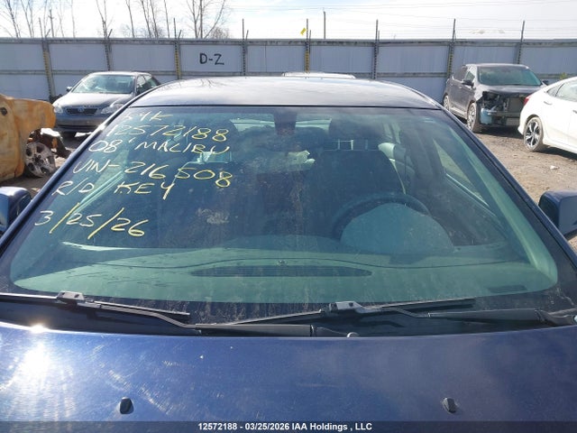 2008 Chevrolet Malibu 1lt მანქანა იყიდება აუქციონზე, vin: 1G1ZH57B584216508, აუქციონის ნომერი: 12572188