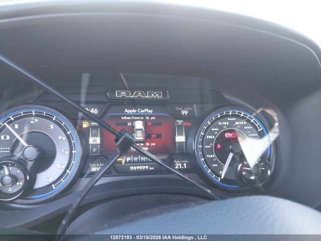 12572193 :رقم المزاد ، 1C6SRFHT8NN409641 vin ، 2022 Ram 1500 Limited مزاد بيع