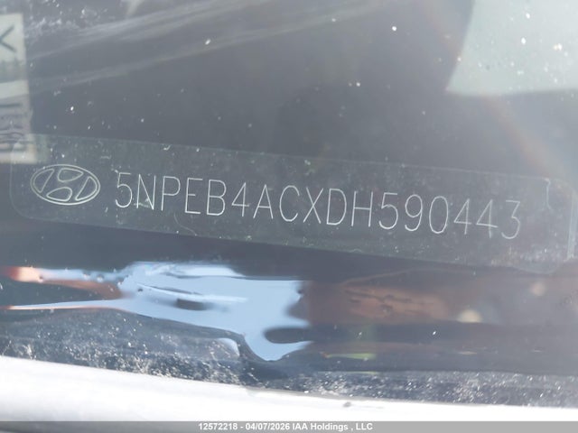 Продаж на аукціоні авто 2013 Hyundai Sonata Gls, vin: 5NPEB4ACXDH590443, номер лоту: 12572218