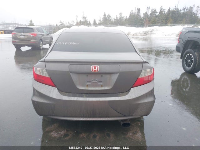 2012 Honda Civic Lx მანქანა იყიდება აუქციონზე, vin: 2HGFB2E40CH006507, აუქციონის ნომერი: 12572240
