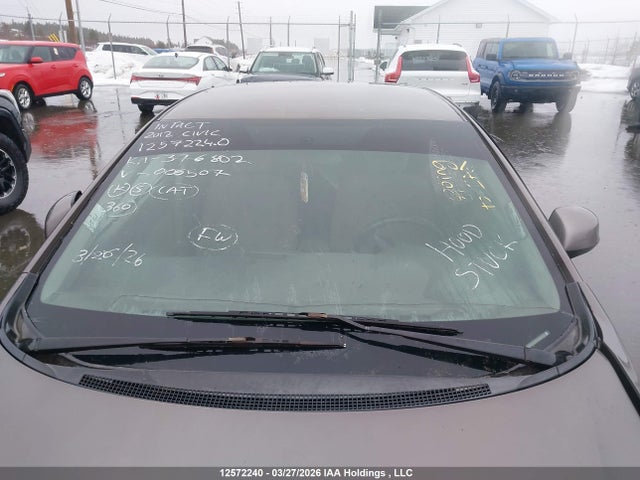 2012 Honda Civic Lx მანქანა იყიდება აუქციონზე, vin: 2HGFB2E40CH006507, აუქციონის ნომერი: 12572240